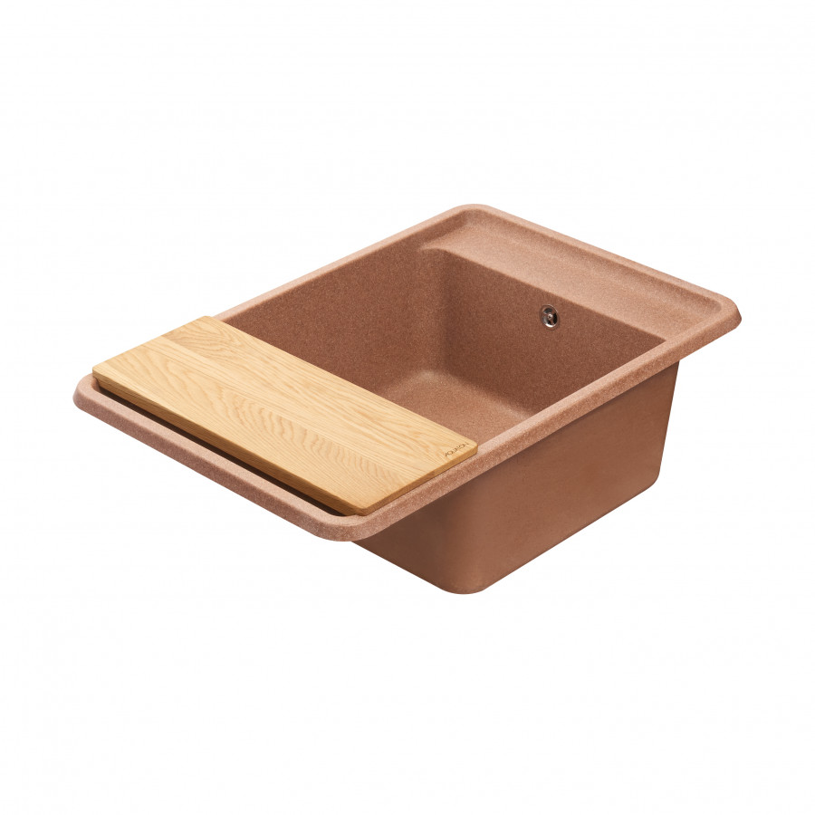 Мойка для кухни  Беллис 78 780x510x250 мм, прямоуг., терракот