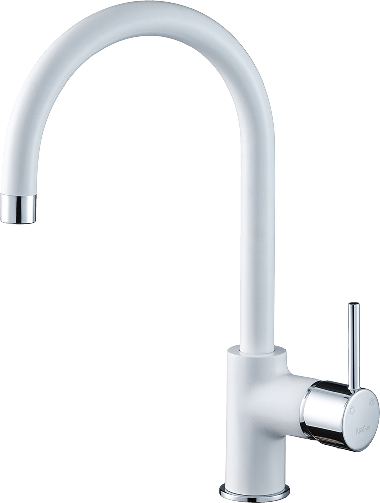 Смеситель для кухни RIVELATO Orta иней хром (9021201 brina cromo)