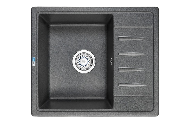 Кухонная мойка GRANULA (5803, ГРАФИТ)