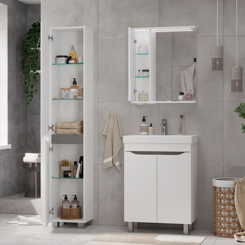 Пенал напольный Лэйк/Lake 35