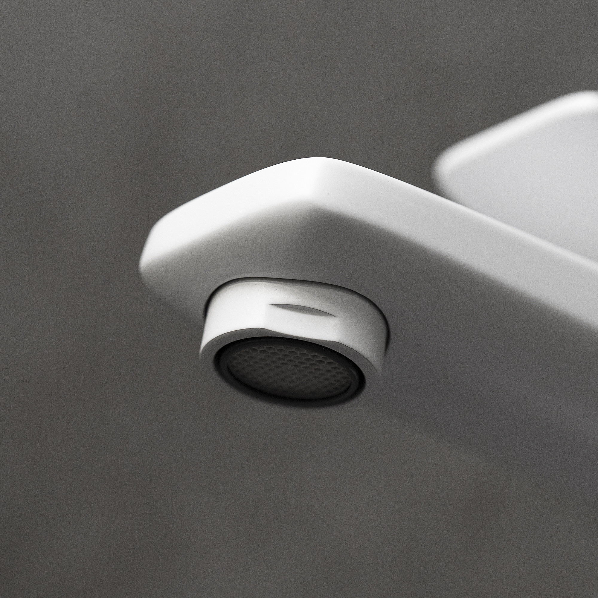 Bronx Смеситель для умывальника средний, монолитный, белый, LM, LM3737MW