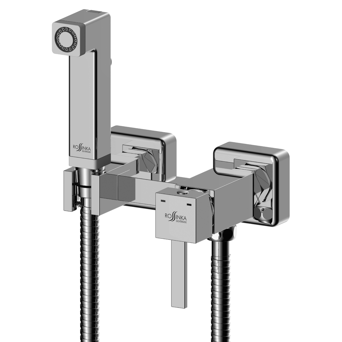 X25 Смеситель для биде, гигиен.душ на стену (к/25), р/ОД, хром, ROS, X25-54