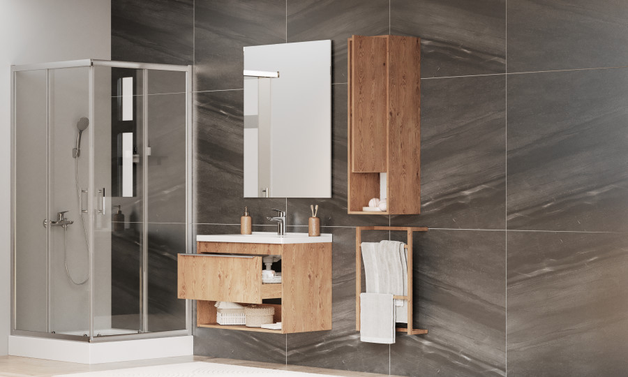 Зеркало АЛЬМА 80, прямоугольное