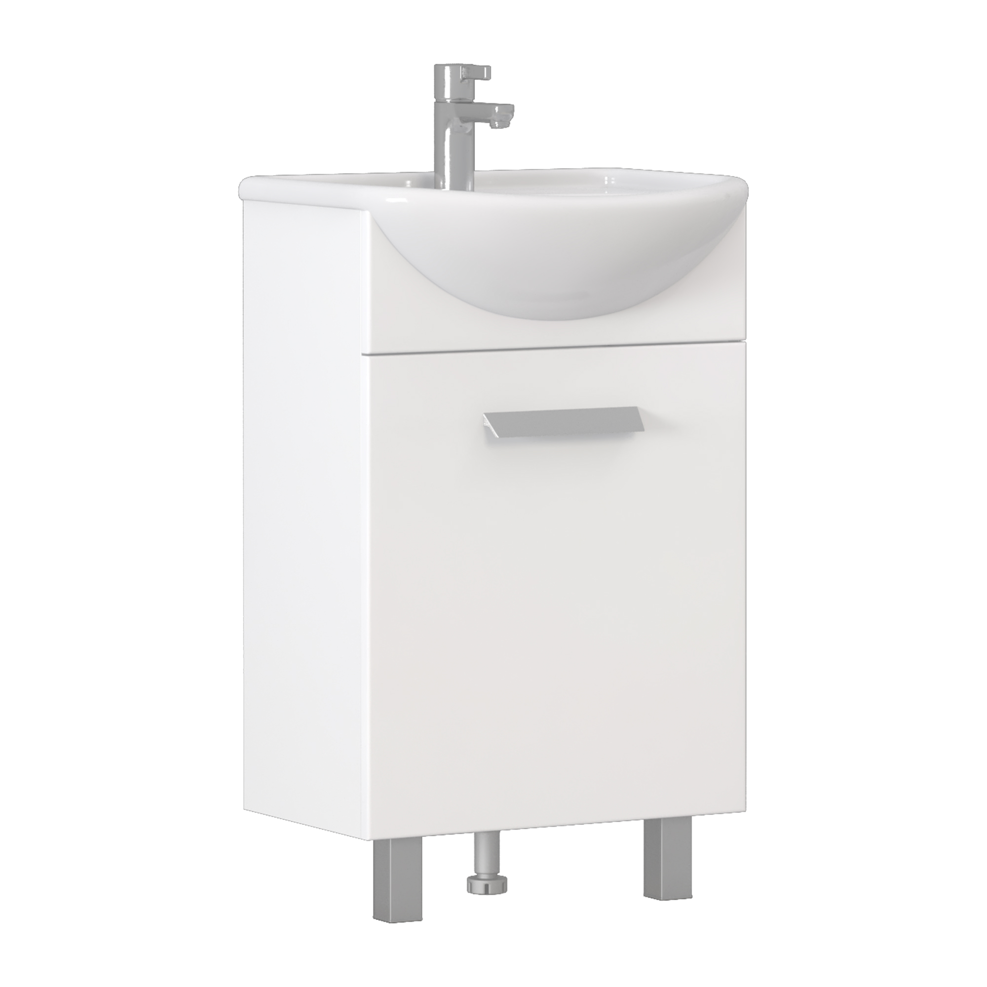 Тумба под раковину VIGO Hoska 50 напольная белый (228)