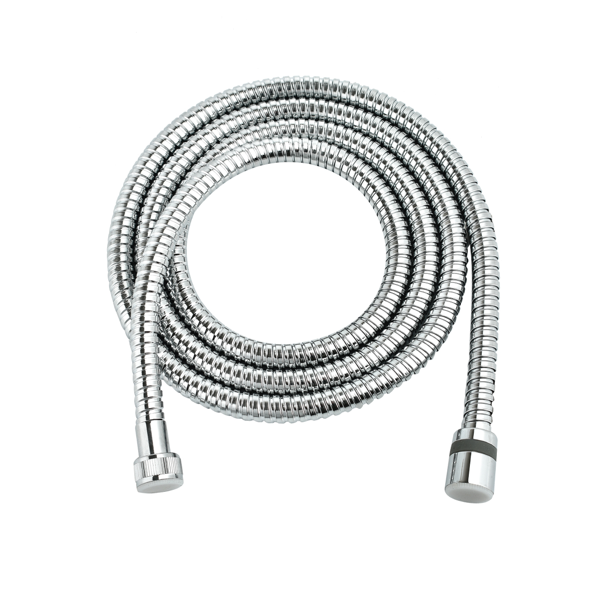 Шланг душевой двухзагибный 1,5 м, TURN-FREE, латунный, хром. LEMARK