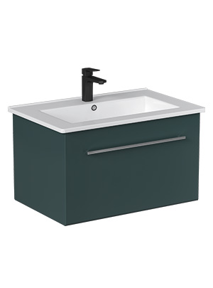 Тумба под раковину VELVEX Posse 750-0-1 (Оскар) навесная верде