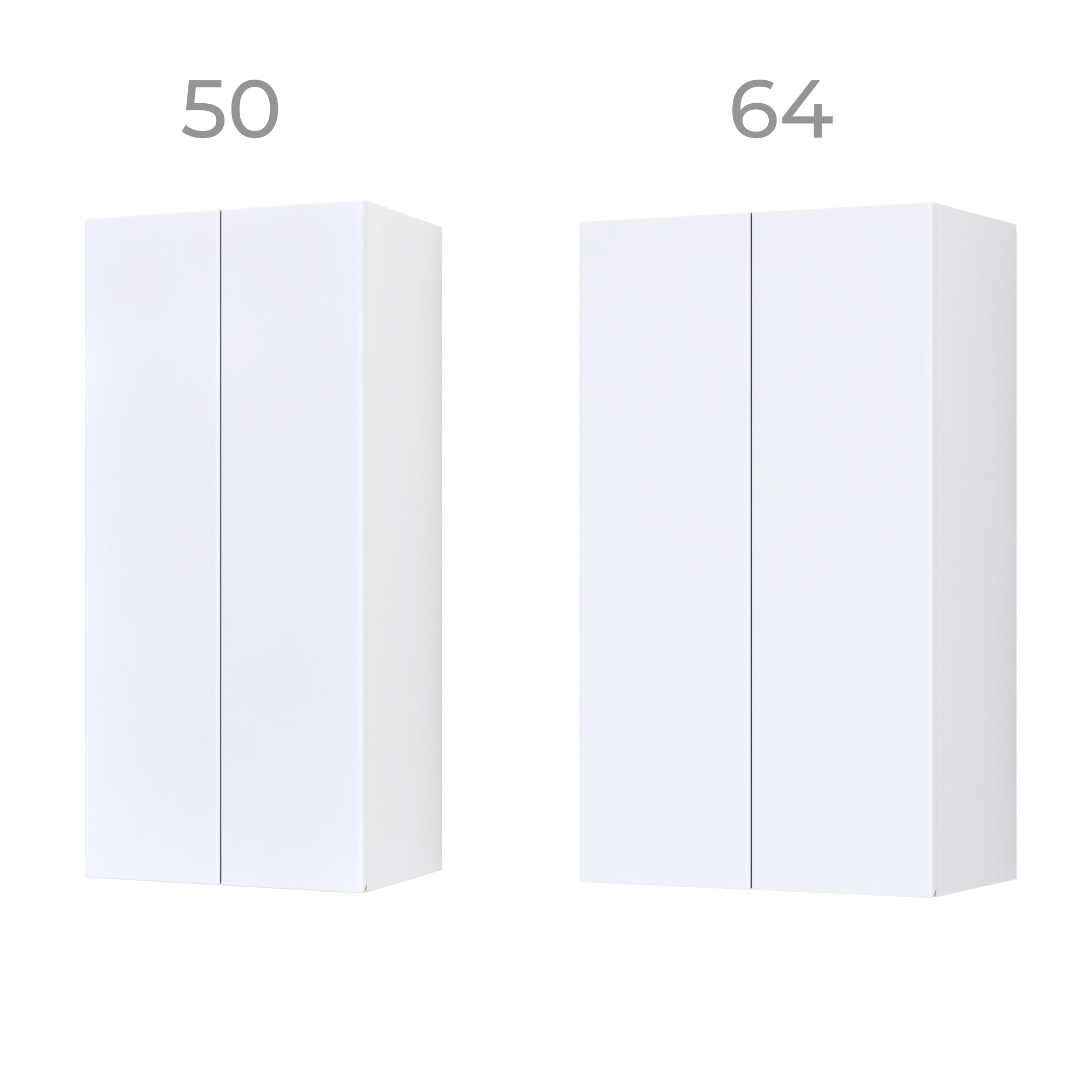 Шкаф VIGO Wing 50 подвесной белый (sh.WIN.50.2D белый)