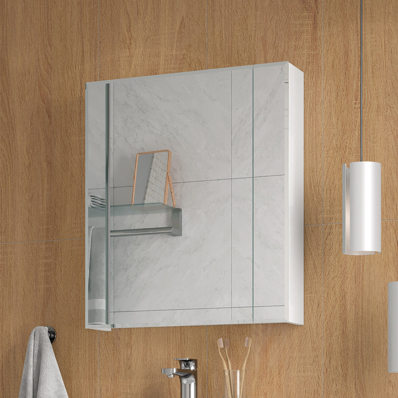 Пенал Bruno 60, подвесной, белый, VOLNA