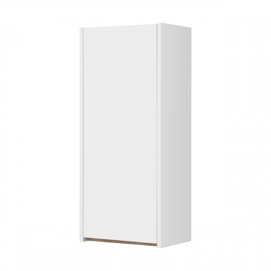 Шкаф МАРТИ 35, подвесной, белый, дуб эндгрейн