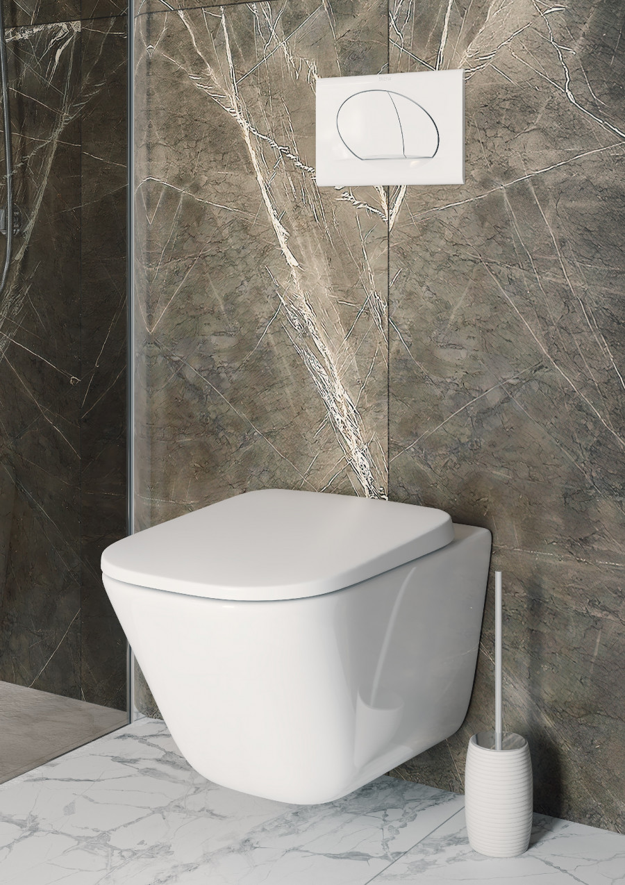 Gap Чаша подвесная 540, Rimless ROCA