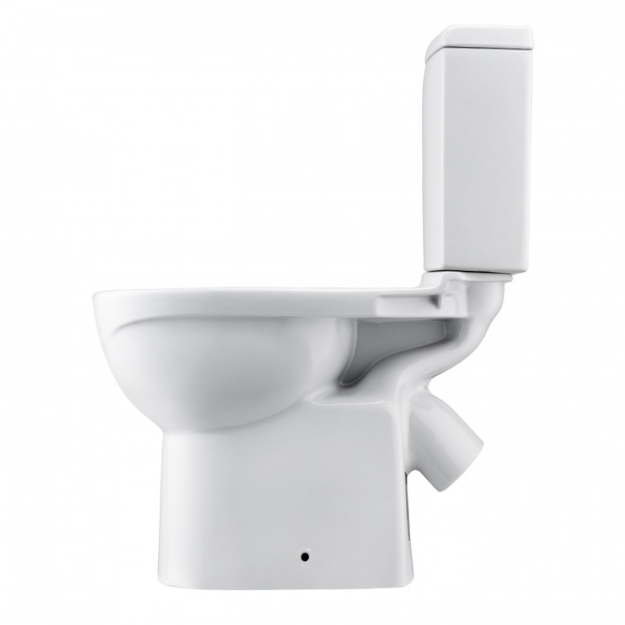ЮНИОН Унитаз-компакт, косой вып, 2-х р. арм. Oli, сид. дюр. Soft-close, Clip up (тонкое), САНТЕК