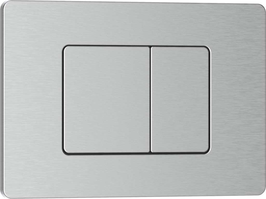 Кнопка смыва IBERICA BLANCA INOX-C нержавеющая сталь, хром матовый (IB.B011.003.002)