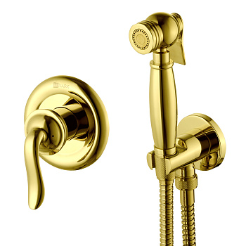 Brava Смеситель для биде, гигиен.душ встраиваемый р/ОД, золото, LM, LM4719G