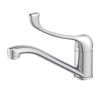 Project Смеситель для раковины, пов.излив локтевой , р/ОД, хром, LM, LM4634C