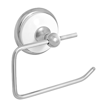 Держатель для туалетной бумаги "Solinne" B-51102-A, хром-белый, Коллекция Blanco