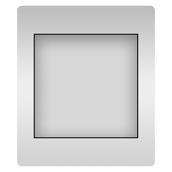 Квадратное зеркало, 60 см