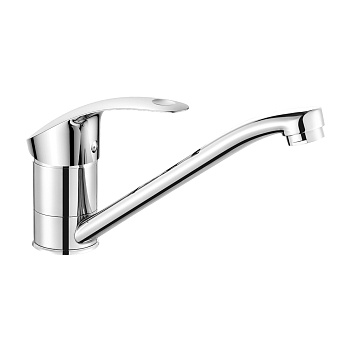 DR71 Смеситель для кухни, пов.излив 219мм, р/ОД, хром, DR, DR71018