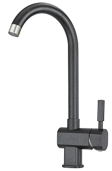31-ST, ЧЕРНЫЙ Смеситель для кухни, GRANULA STANDART