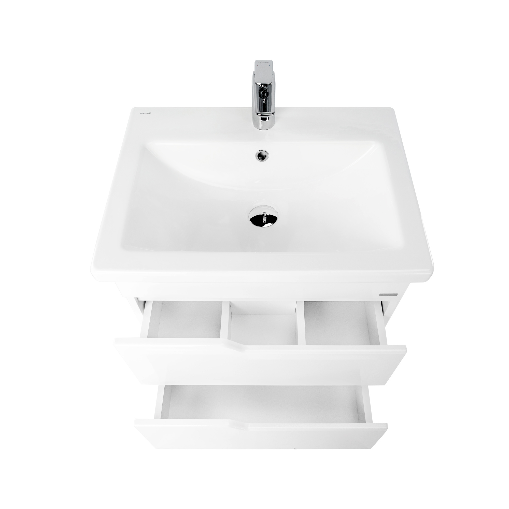 Тумба под раковину VIANT КУБА 60 подвесная белый (VKUB60CO-T2YP)