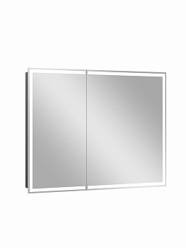 Зеркало-шкаф Allure Led 1000х800 с датчиком движения, розеткой