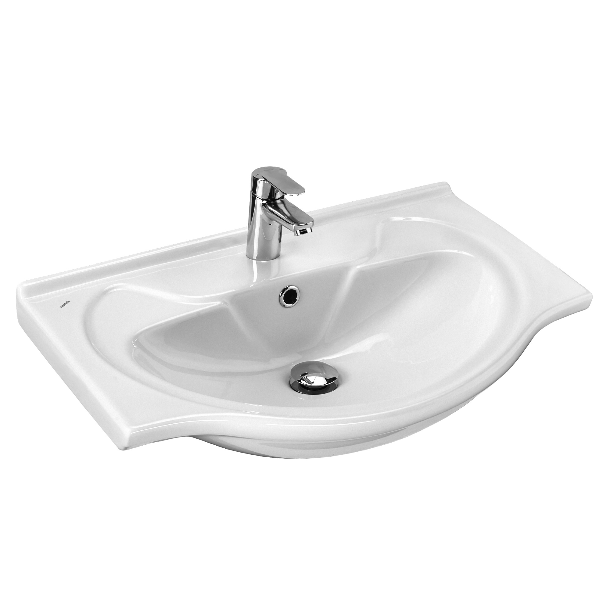 Раковина SANTEK Байкал 65 мебельная белый (WH109651)