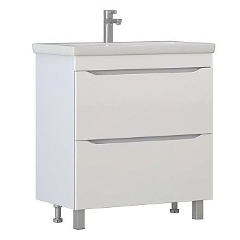 Тумба под раковину VIGO Grani 80 напольная белый (203)