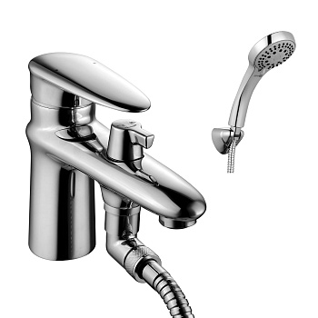 Status Смеситель на борт ванны, на борт с изливом 140мм, р/ОД, хром, LM, LM4415C