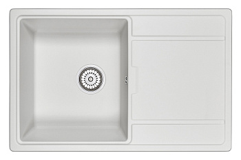 Кухонная мойка GRANULA (7804, АРКТИК)