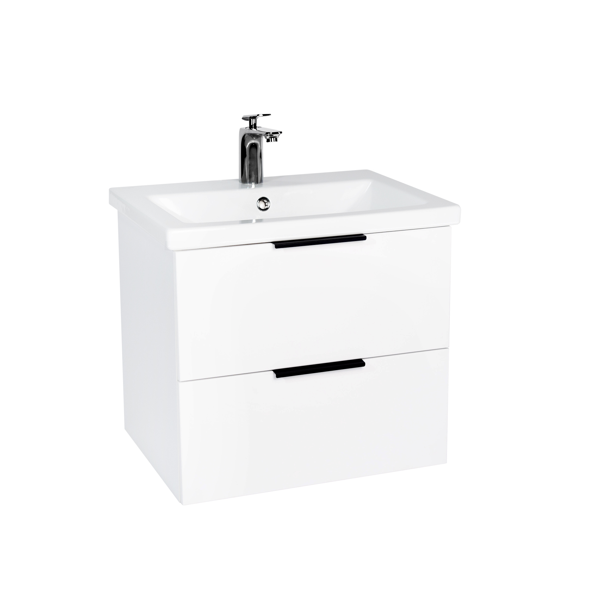 Тумба под раковину VIANT БЕРЛИН 60 подвесная белый (VBER60MDBEL-T2YP)