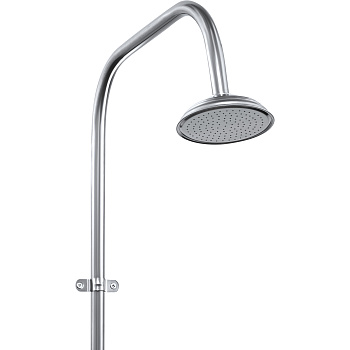 Верхний душ СЛАВЕН СЛ-ЗП-047 со стойкой, высота 1200 мм, сталь