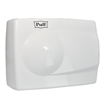 Электросушитель для рук PUFF-8828W малошумный, антивандальный, белый 1,5 кВт (1401.333)