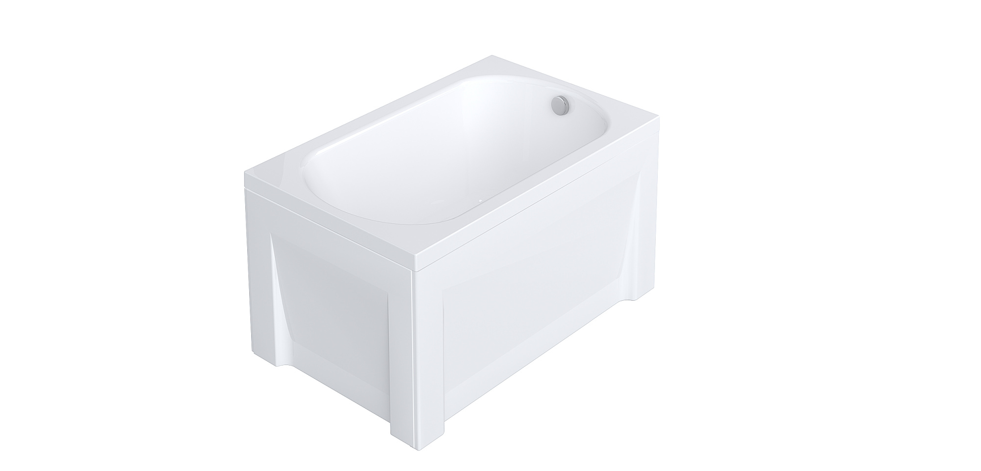 Ванна акриловая ALEX BAITLER BAIKAL 100*70 белая