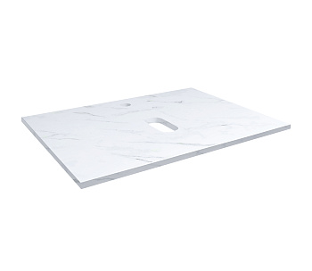 Столешница VIANT Neo белый мрамор 800х460 мм (VNEO80MRBEL-STMDF)
