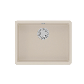 Кухонная мойка Lemark SINARA 540-U подстольного монтажа из кварцгранита, Шампань 