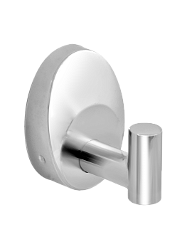 Крючок одинарный "Solinne", 16011, хром, Коллекция Modern