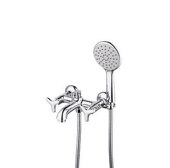 Plus_Spirit Смеситель для ванны, монолит.излив 169мм, р/ДВ, хром, LM, LM1912C