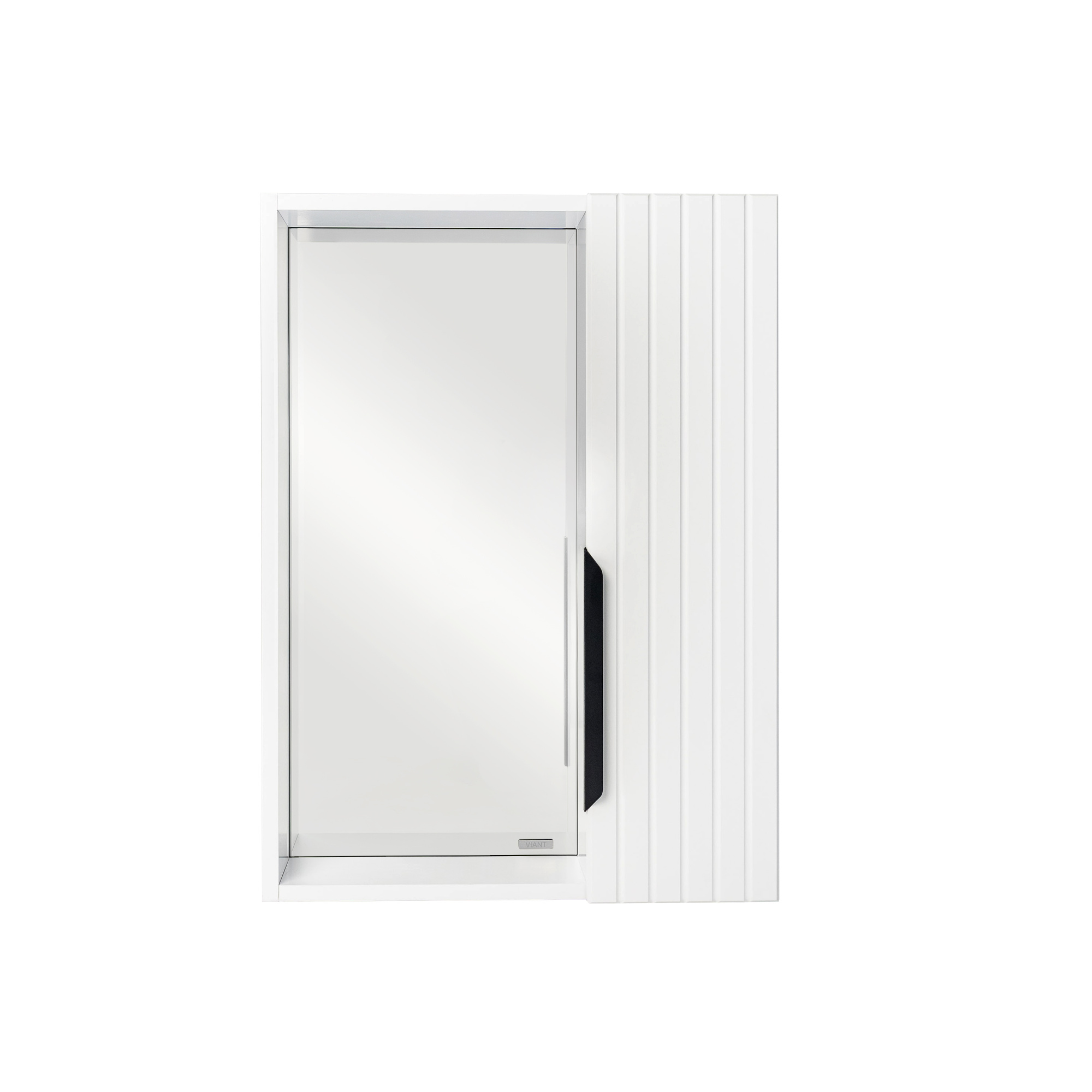Зеркало со шкафом VIANT СИЦИЛИЯ 50 белый (VSIC50BEL-ZSH)