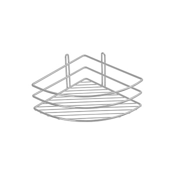 Полка угловая одноэтажная серый Fixsen FX-710-1