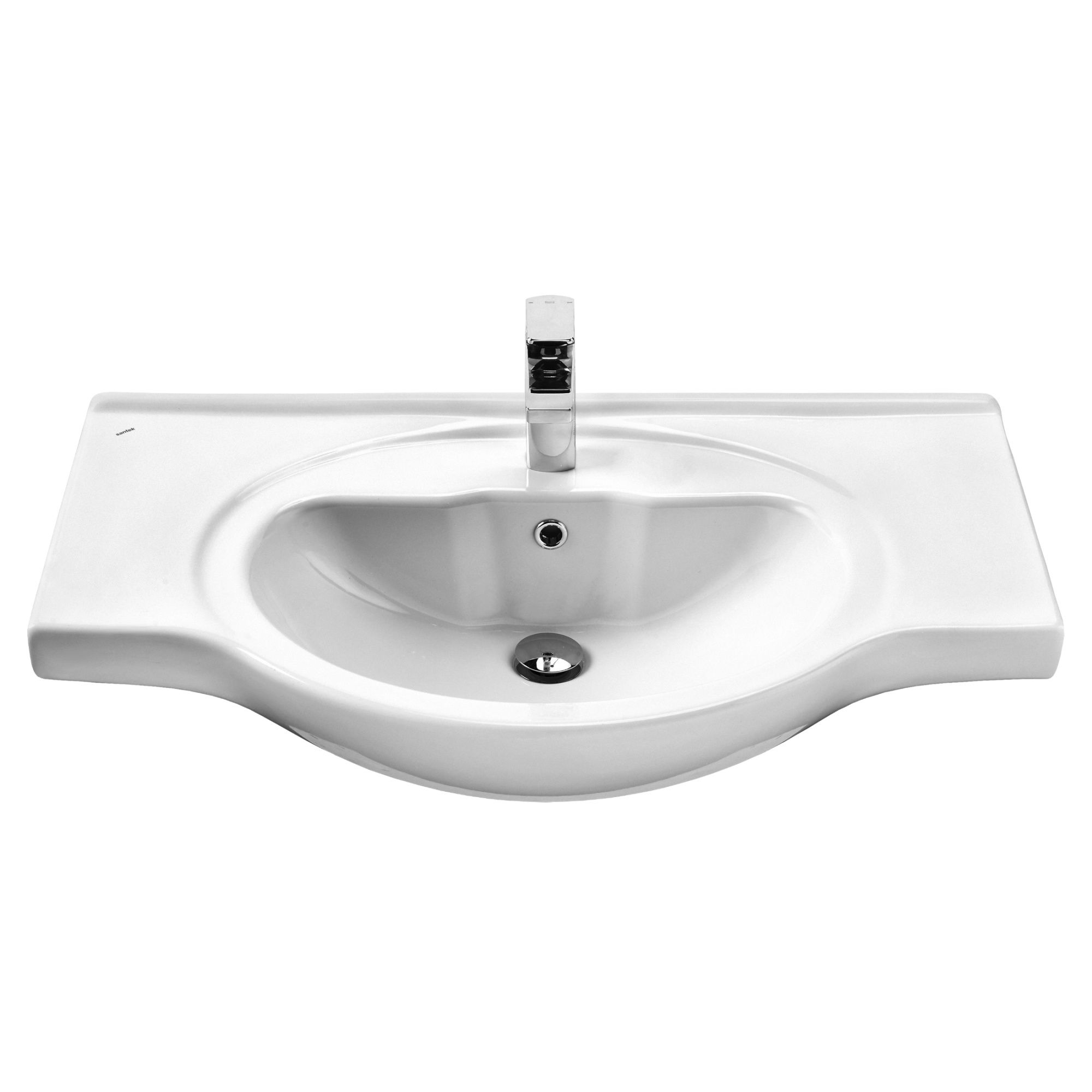 Раковина SANTEK Сенеж 87 мебельная белый (WH110265)