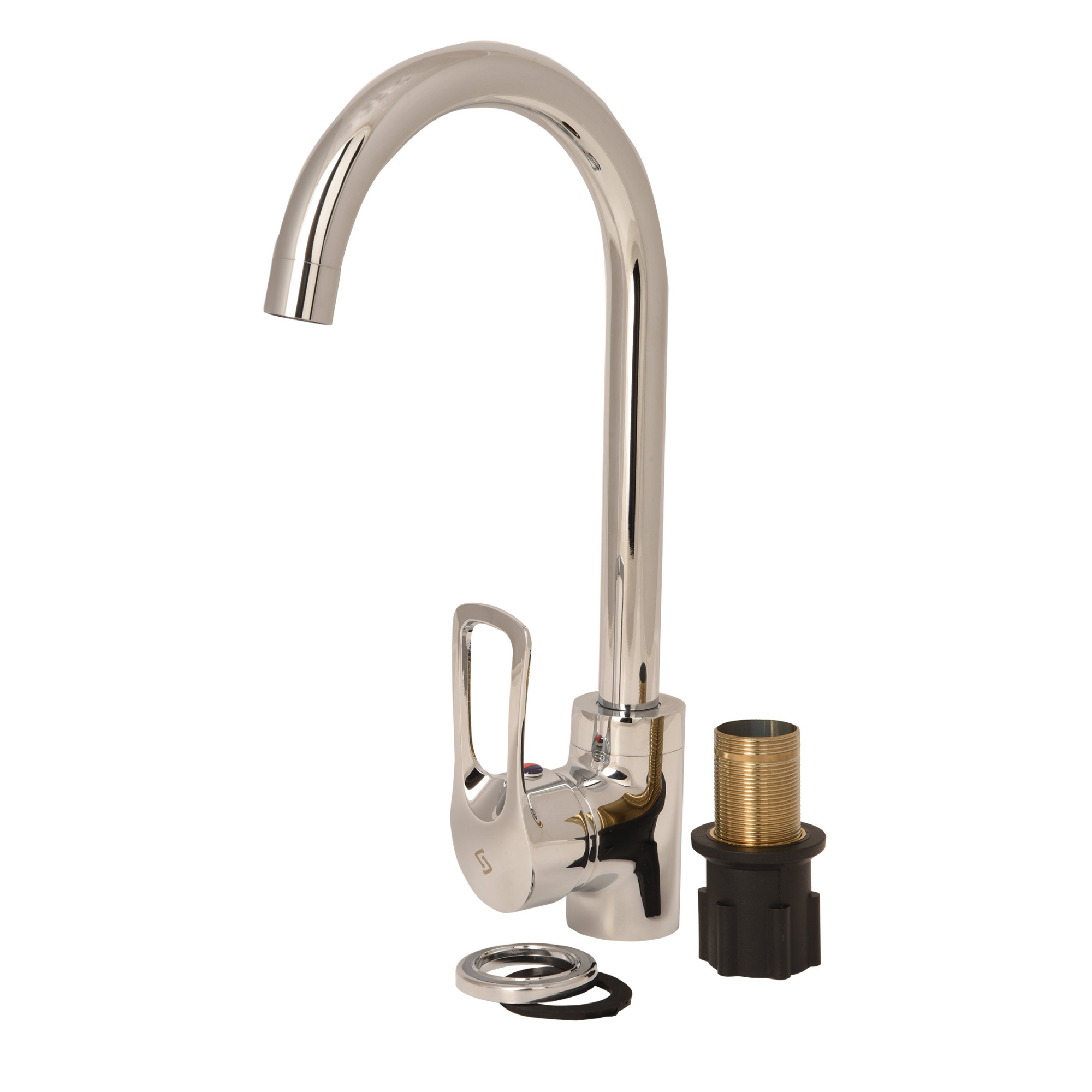 Смеситель для кухни СЛАВЕН Прораб СЛ-ОД-Ц22 хром