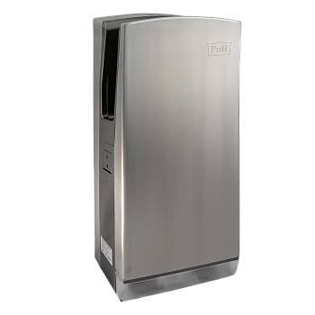 Электросушитель для рук PUFF-8899 погружной, антивандальный, хром 1,65 кВт,  (1401.380)