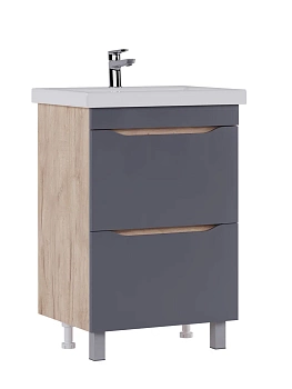 Тумба под раковину VIGO Wave 60 напольная 358 дуб золотой