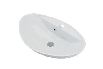 Раковина KIROVIT Гамма 600 мебельная белый (Вн Крв68) 4630055550494