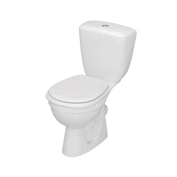 Унитаз-компакт КЕРАМИН ФЕСТ МС Б1 однорежимный, сиденье полипропилен  (4810531150381)