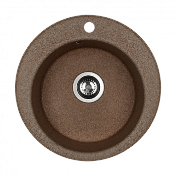 Мойка кухонная ШЕЛЛИ 50, круглая, терракотовый
