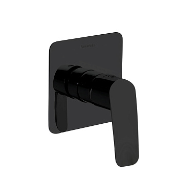 Встраиваемый смеситель для душа NEW FLY 571801SNM черный на 1 выход