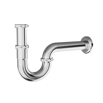 SHINKU Сифон для раковины, хром, TOKITO