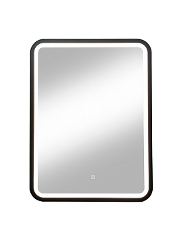 Зеркало Enjoy Black Led 600x800