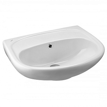 АНИМО Умывальник б/отв. 55 см.,хр.кольцо, крепление, САНТЕК
