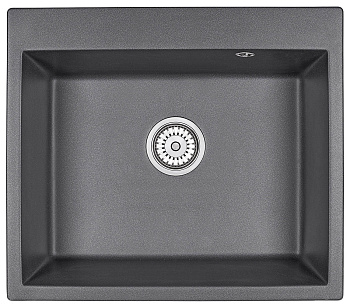 Кухонная мойка GRANULA (6001, ГРАФИТ)